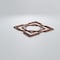 Ekena Millwork Small Lakewood Decorative Fretwork Wood Wall Panels, Walnut, 11 3/8"W x 11 3/8"H x 3/8"T WALW12X12X0375LWDWA - alternate 2